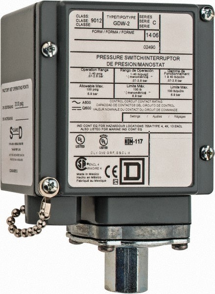 4, 13 and 4X NEMA Rated, SPDT-DB, 1 to 4